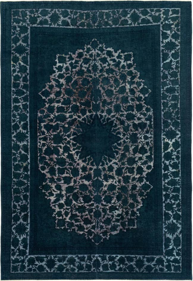 Detail image of 9' 4 x 14' Hand Knotted Ultra Vintage Persian Wool Rug