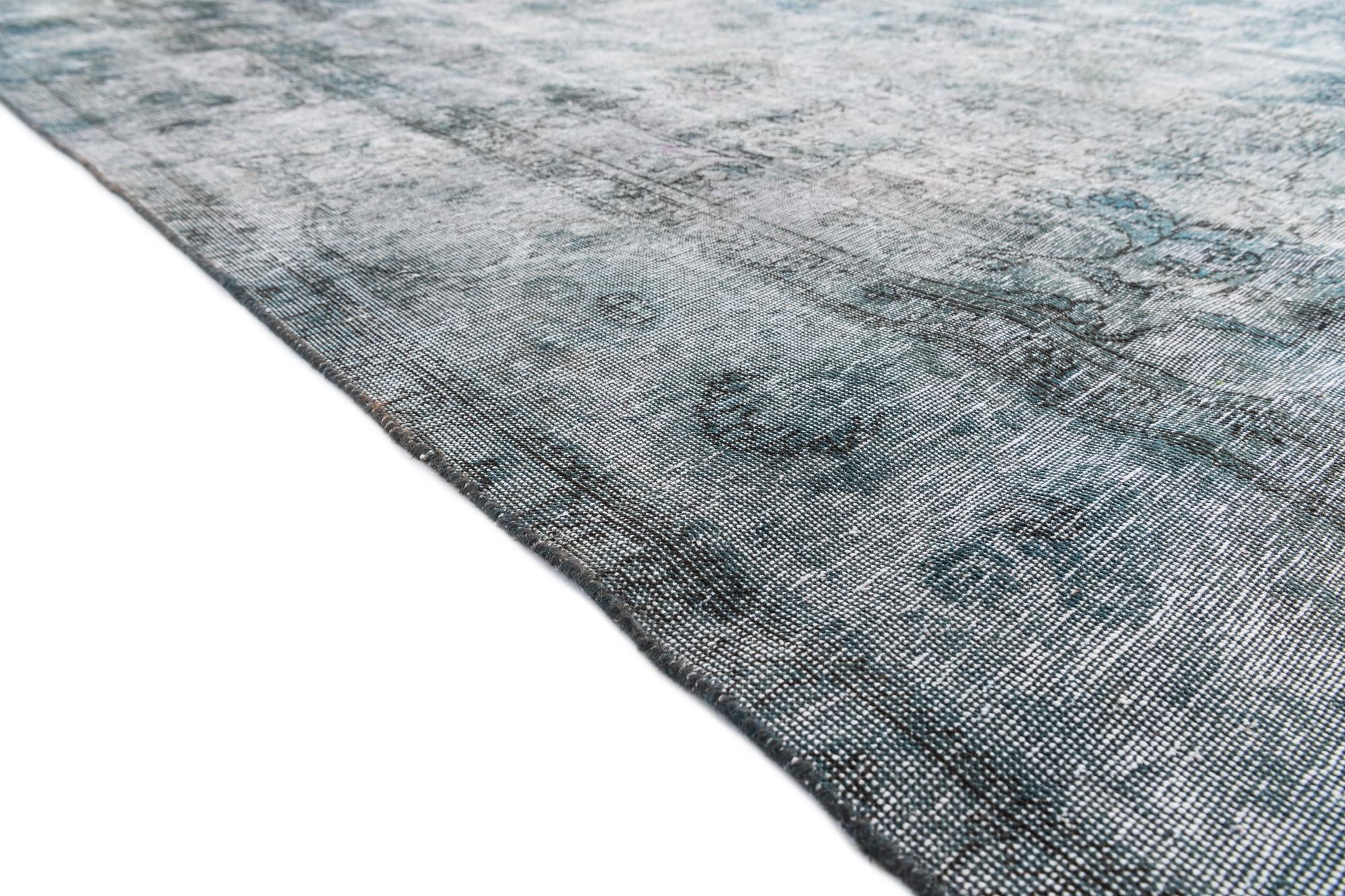 9' 4 x 12' 4 Hand Knotted Ultra Vintage Persian Wool Rug