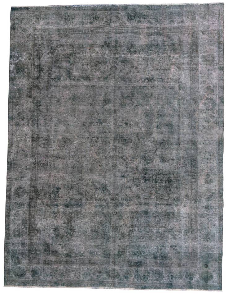 Detail image of 9' 4 x 12' 4 Hand Knotted Ultra Vintage Persian Wool Rug