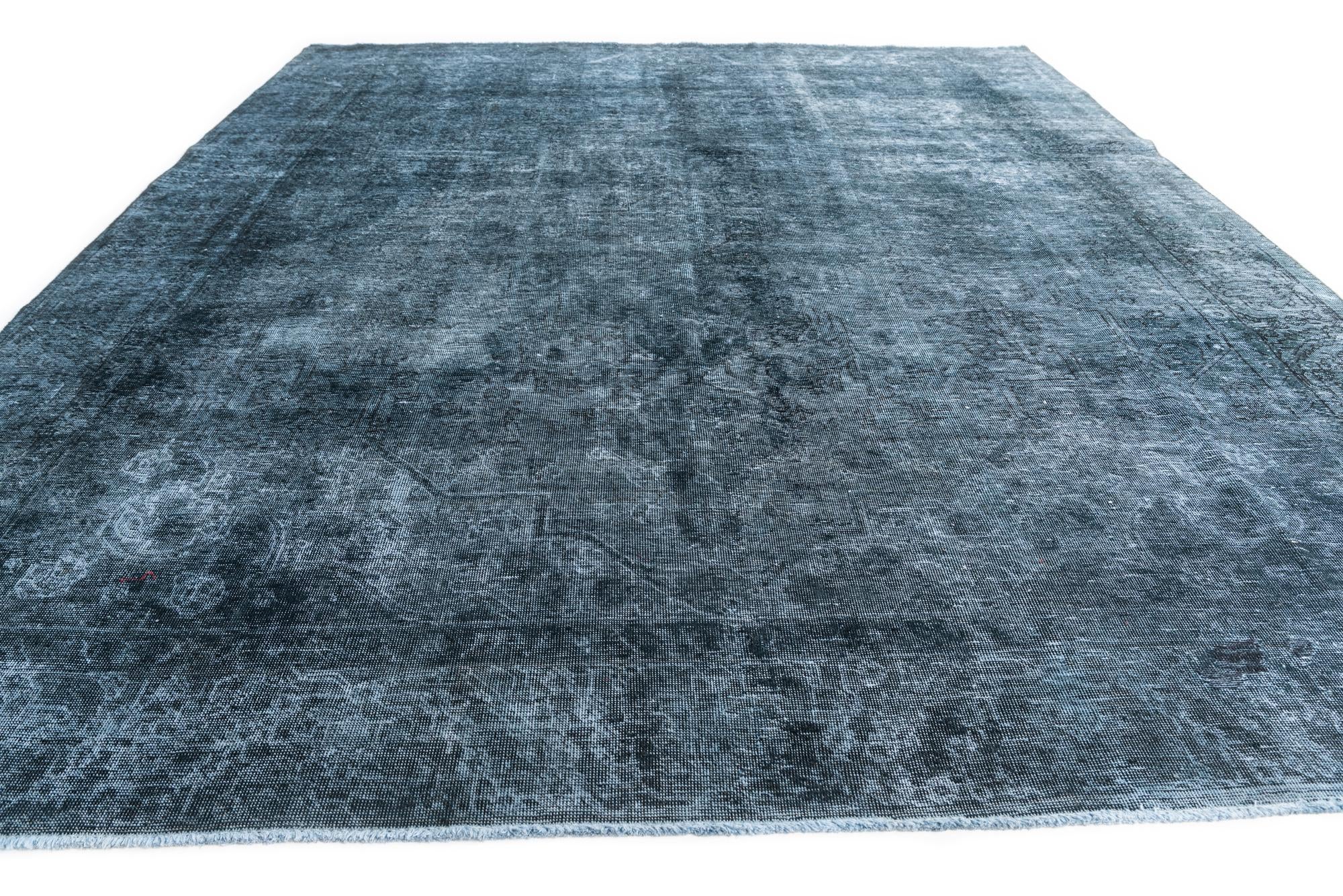 9' 6 x 12' 3 Hand Knotted Ultra Vintage Persian Wool Rug