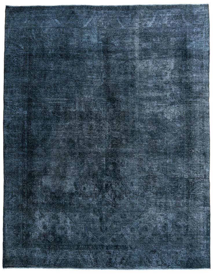 Detail image of 9' 6 x 12' 3 Hand Knotted Ultra Vintage Persian Wool Rug