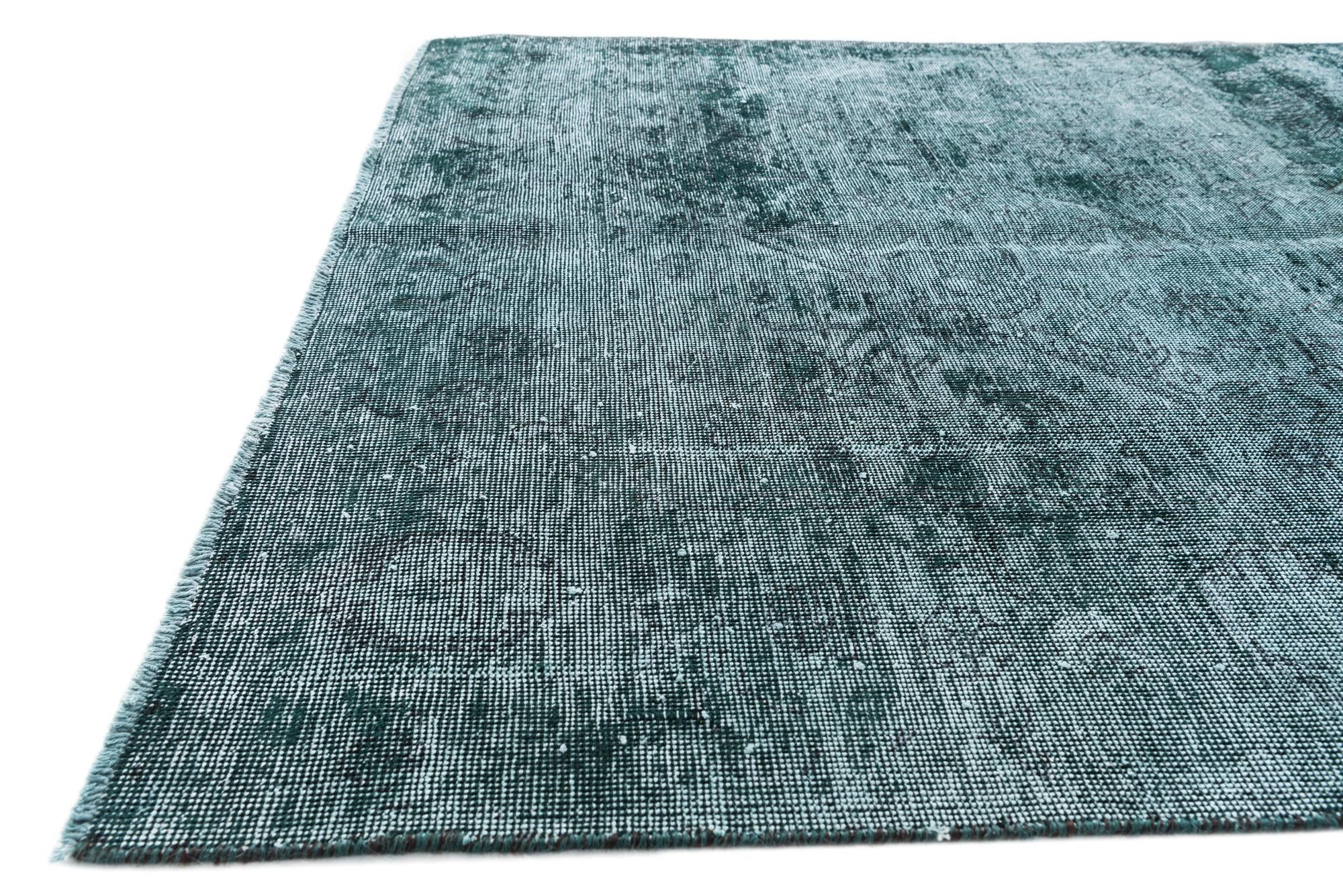4' 5 x 6' 6 Hand Knotted Ultra Vintage Persian Wool Rug