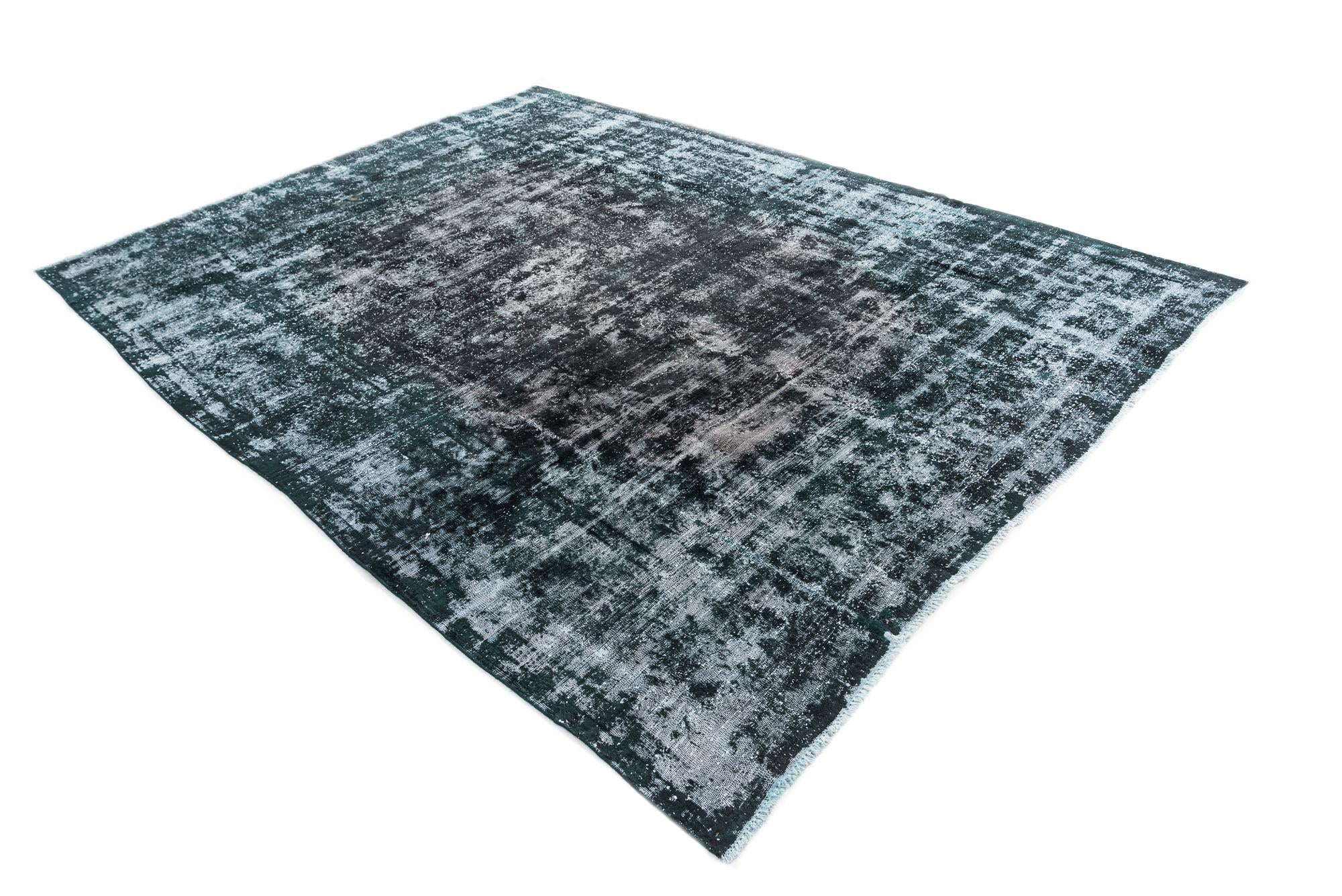 8' x 11' Hand Knotted Ultra Vintage Persian Wool Rug