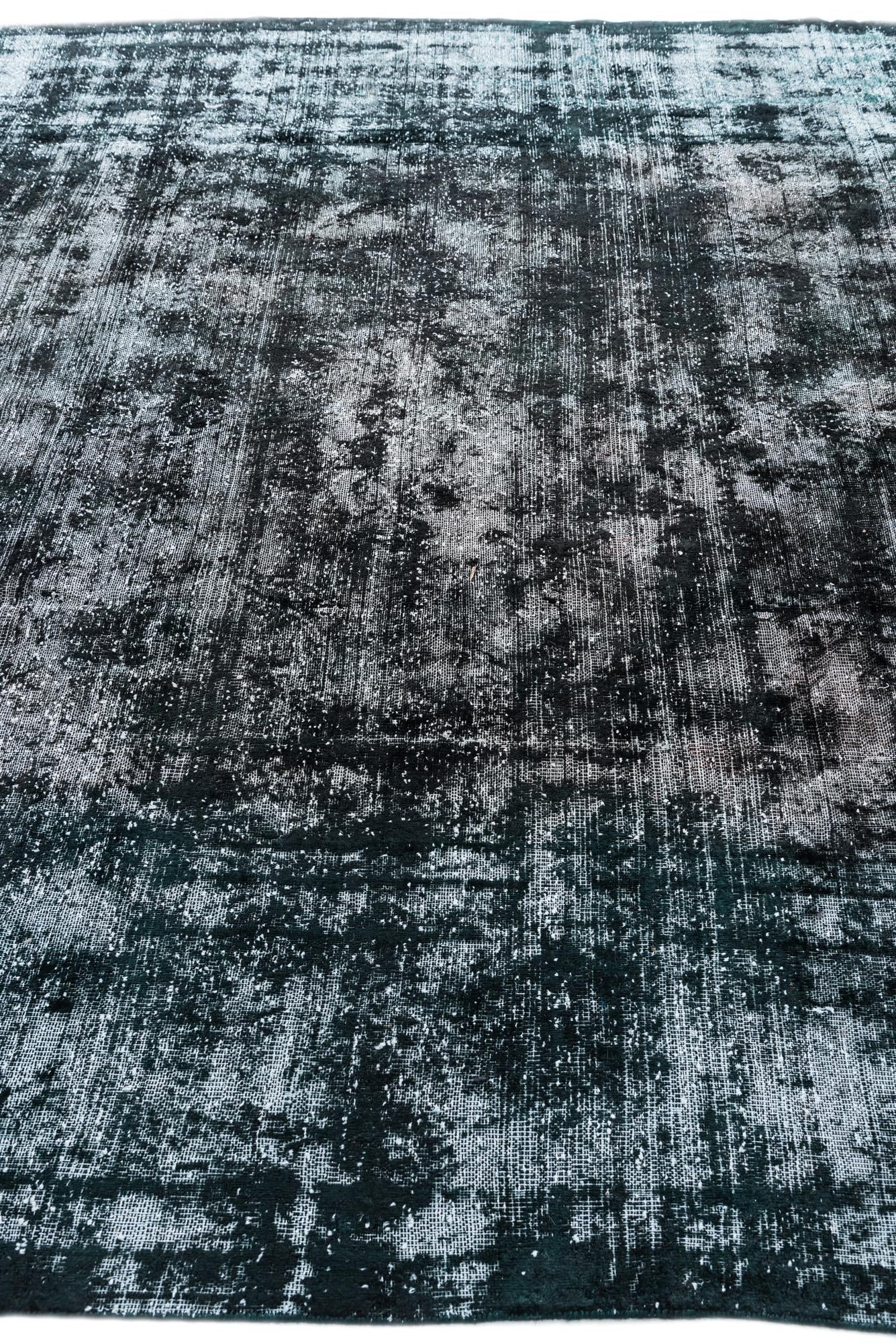 8' x 11' Hand Knotted Ultra Vintage Persian Wool Rug