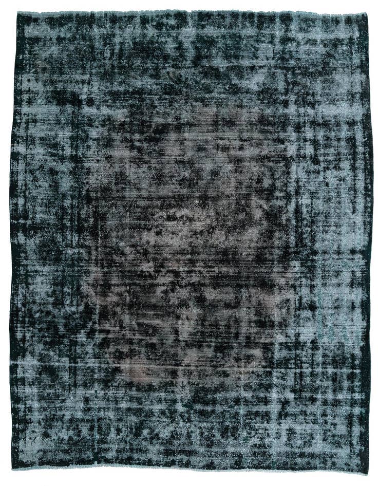 Detail image of 8' x 11' Hand Knotted Ultra Vintage Persian Wool Rug