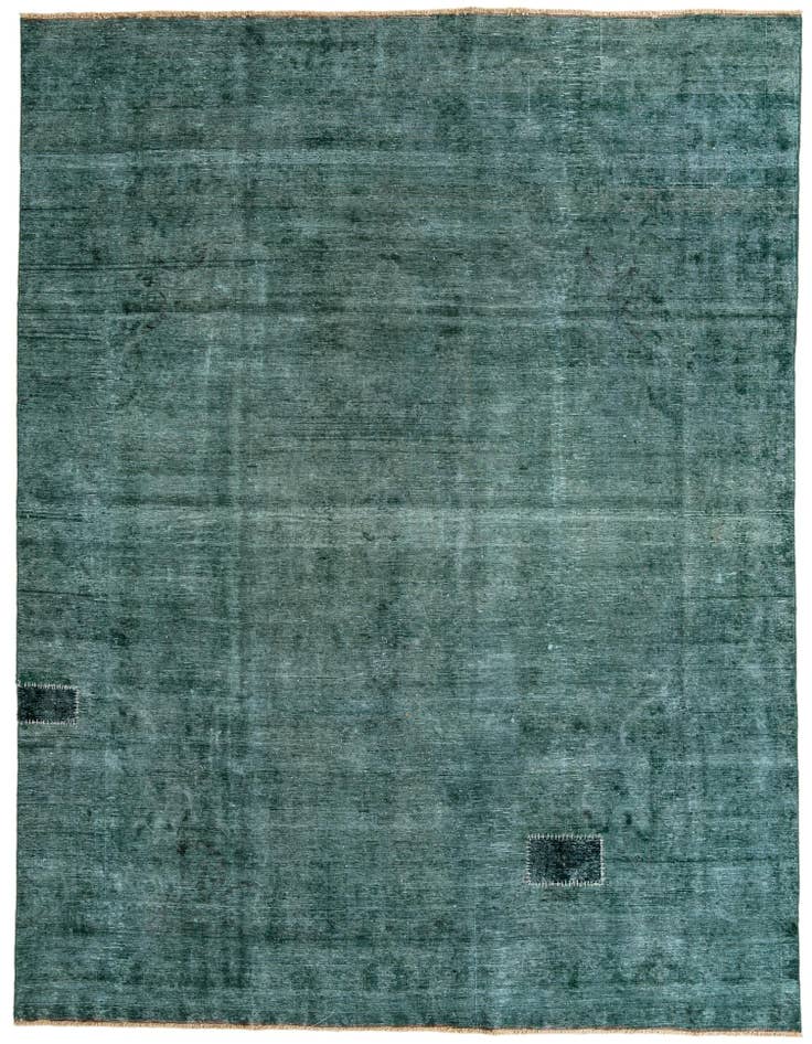 Detail image of 9' 4 x 12' 7 Hand Knotted Ultra Vintage Persian Wool Rug