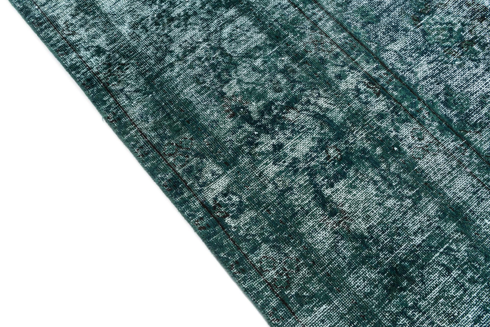 9' 3 x 12' 1 Hand Knotted Ultra Vintage Persian Wool Rug