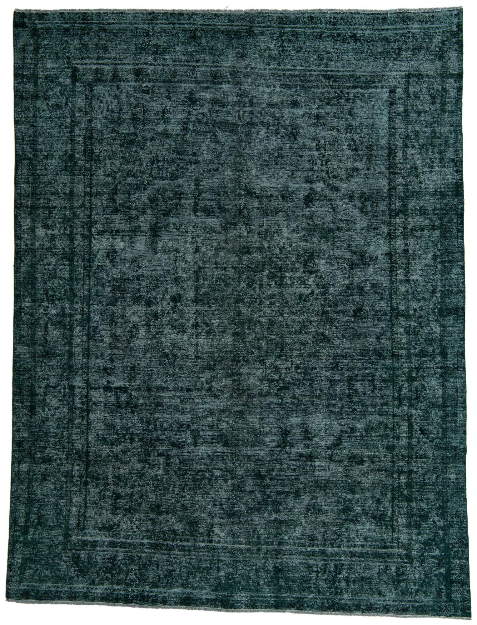 9' 3 x 12' 1 Hand Knotted Ultra Vintage Persian Wool Rug
