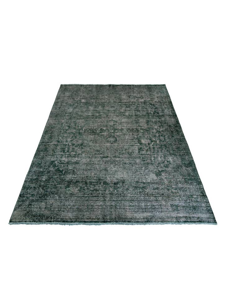 Detail image of 9' 4 x 13' Hand Knotted Ultra Vintage Persian Wool Rug