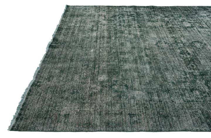 9' 4 x 13' Hand Knotted Ultra Vintage Persian Wool Rug