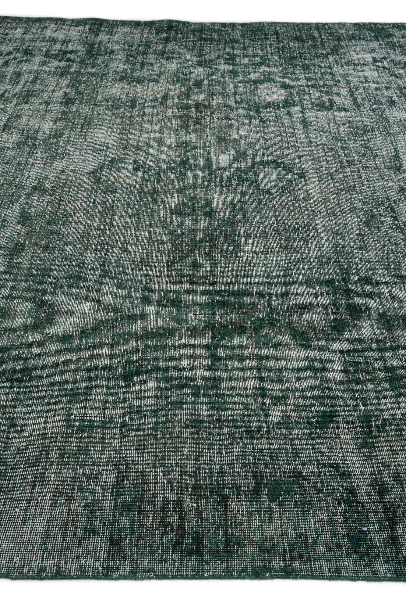 9' 4 x 13' Hand Knotted Ultra Vintage Persian Wool Rug