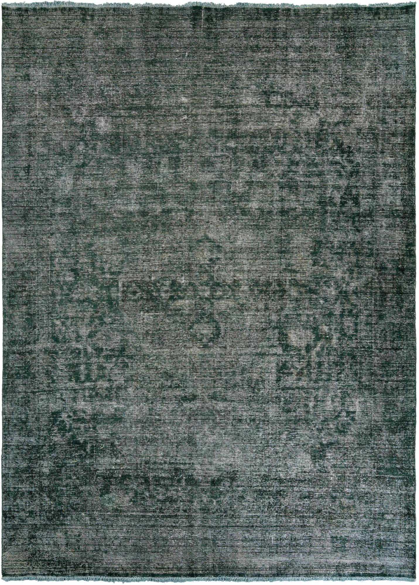 9' 4 x 13' Hand Knotted Ultra Vintage Persian Wool Rug