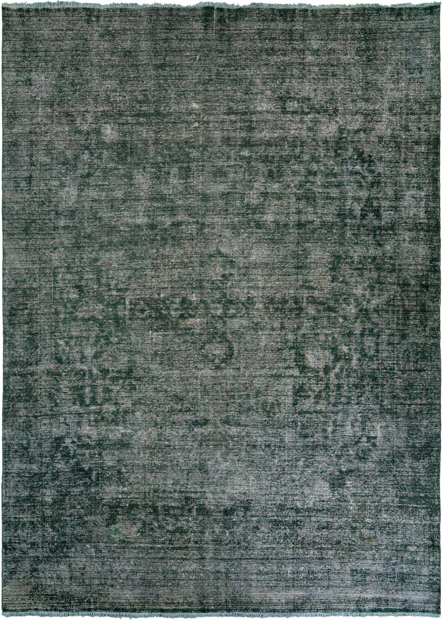 9' 4 x 13' Hand Knotted Ultra Vintage Persian Wool Rug