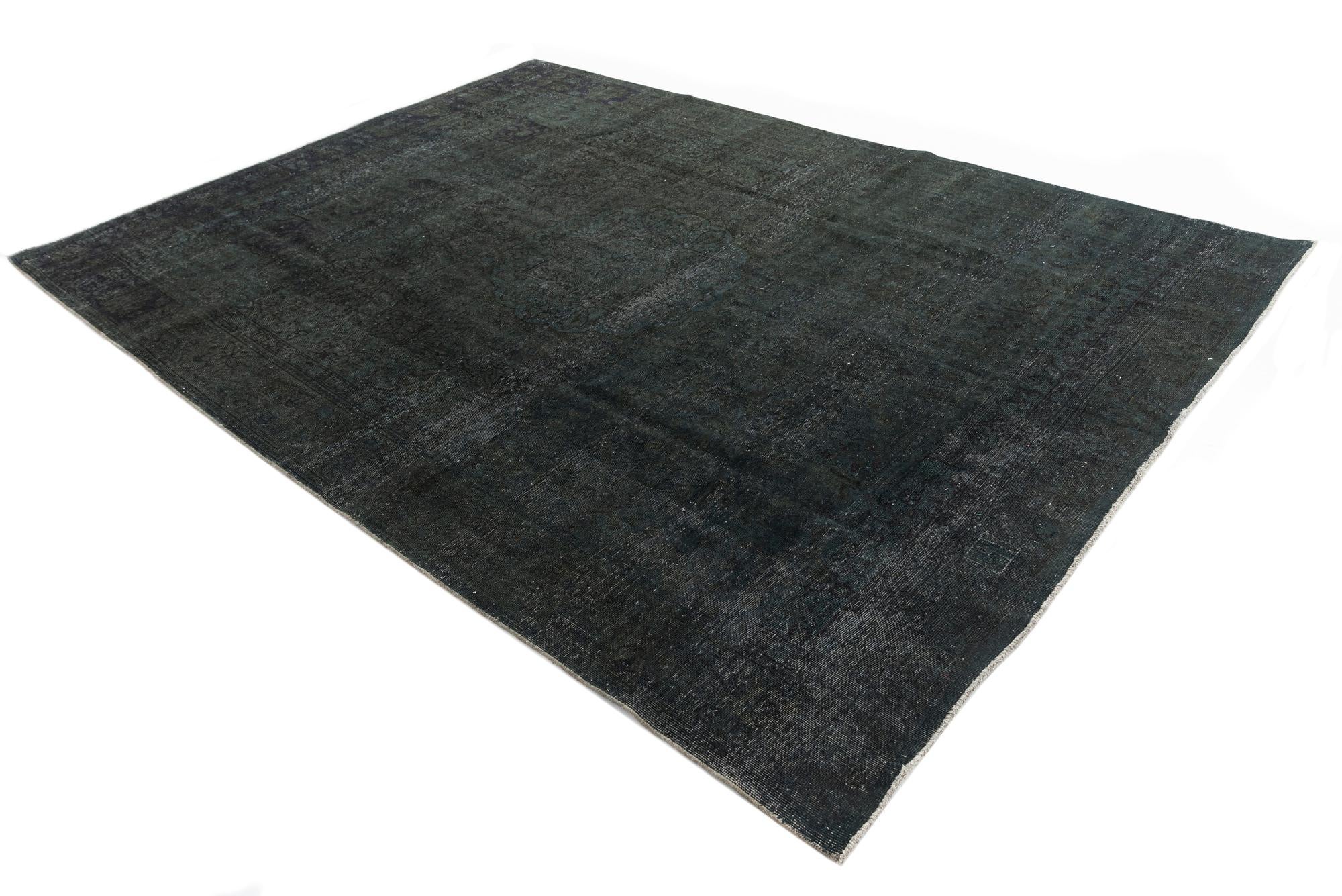 8' x 11' Hand Knotted Ultra Vintage Persian Wool Rug