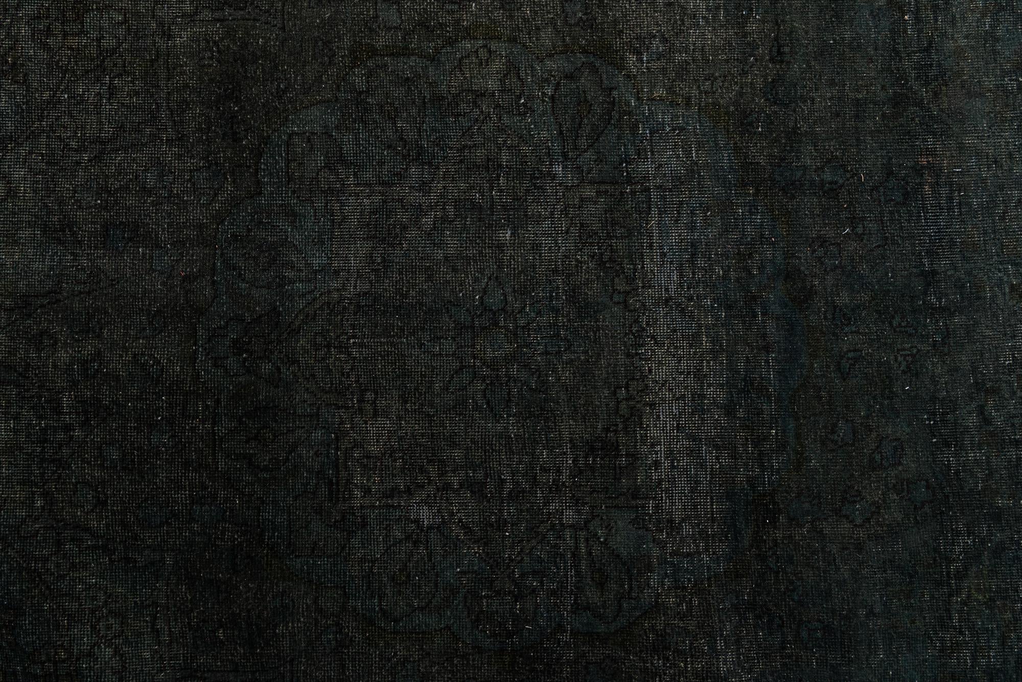 8' x 11' Hand Knotted Ultra Vintage Persian Wool Rug