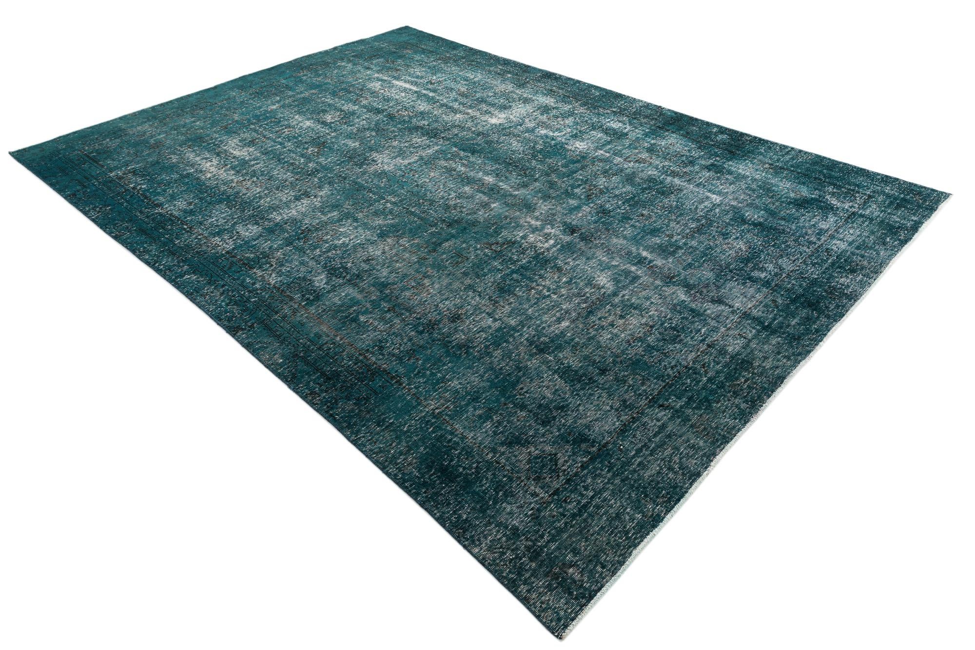 8' 3 x 11' 5 Hand Knotted Ultra Vintage Persian Wool Rug