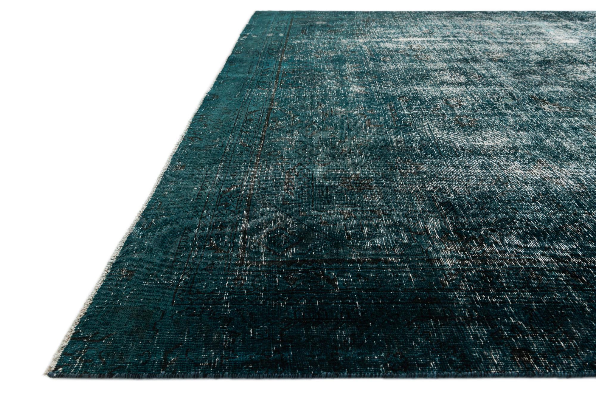 8' 3 x 11' 5 Hand Knotted Ultra Vintage Persian Wool Rug