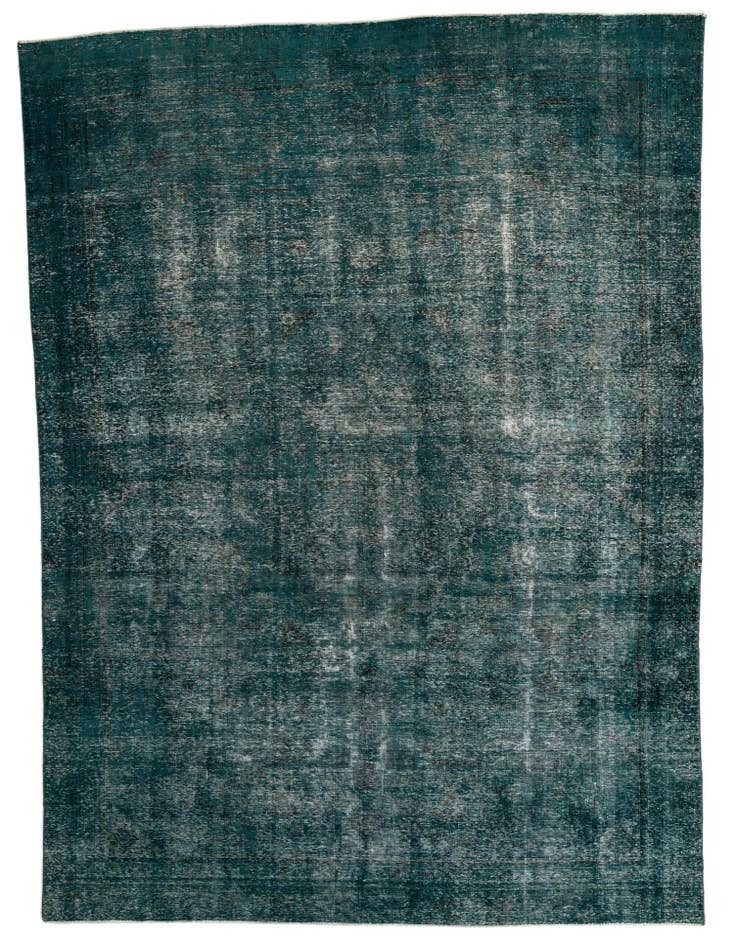 Detail image of 8' 3 x 11' 5 Hand Knotted Ultra Vintage Persian Wool Rug