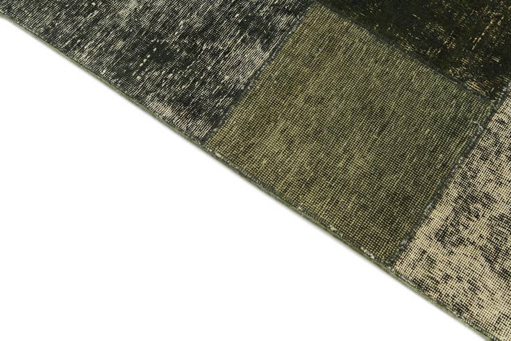 Detail image of 5' 8 x 8' Hand Knotted Ultra Vintage Persian Wool Rug