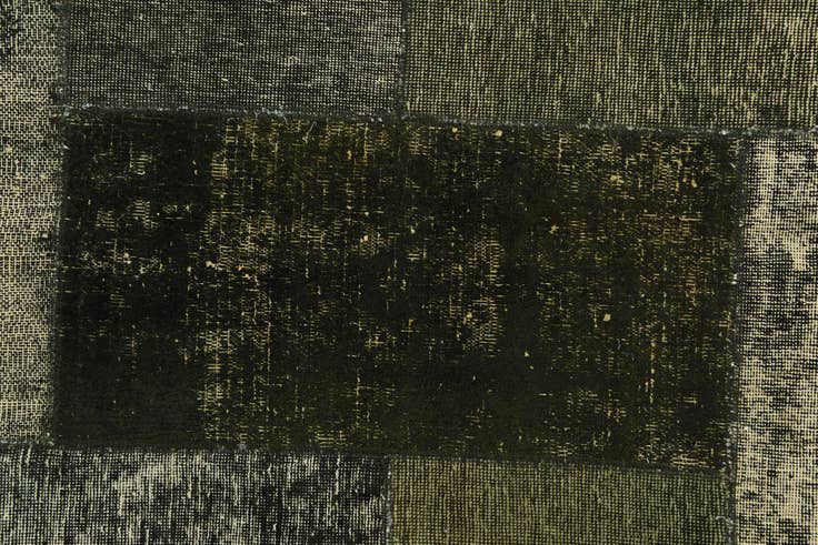 Detail image of 5' 8 x 8' Hand Knotted Ultra Vintage Persian Wool Rug