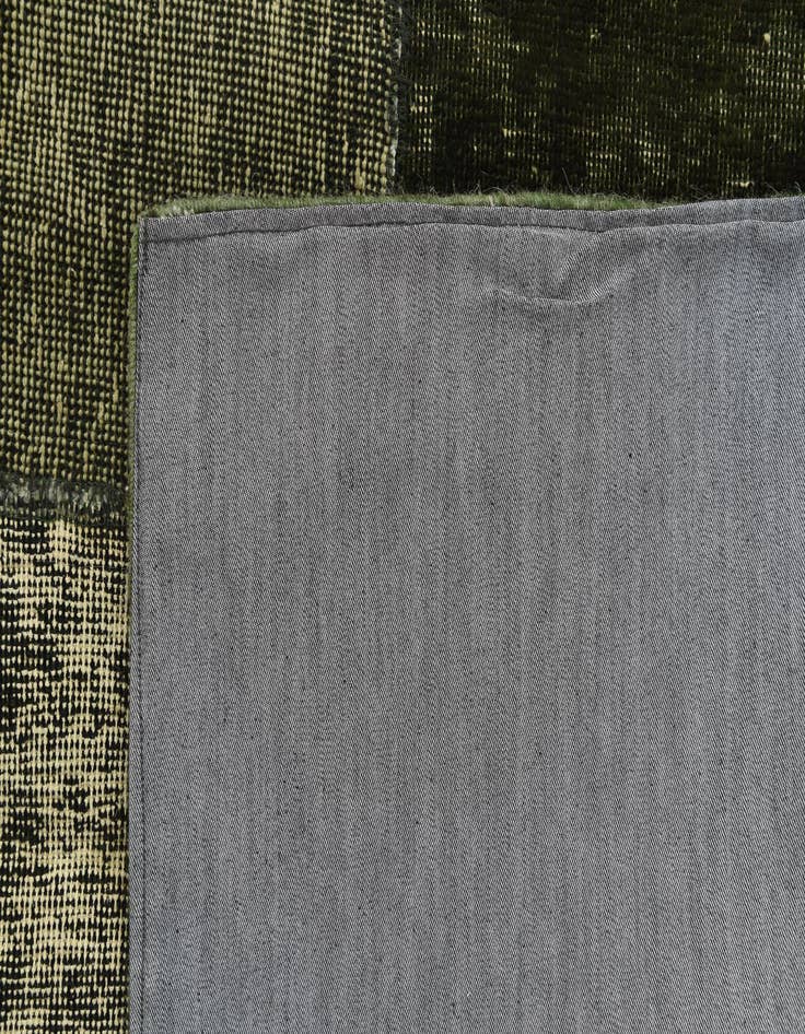 Detail image of 5' 8 x 8'  Hand Knotted Ultra Vintage Persian Wool Rug