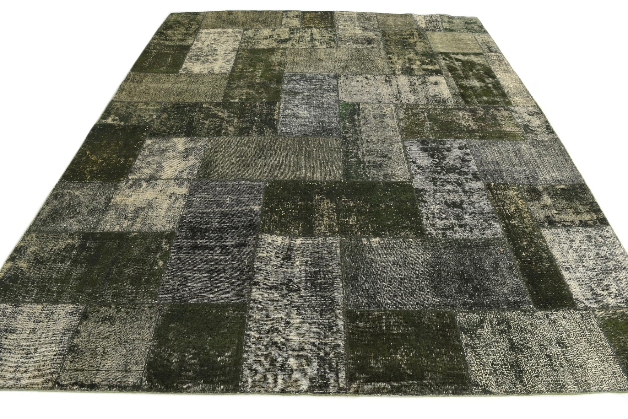 8' 7 x 10' 3 Hand Knotted Ultra Vintage Persian Wool Rug