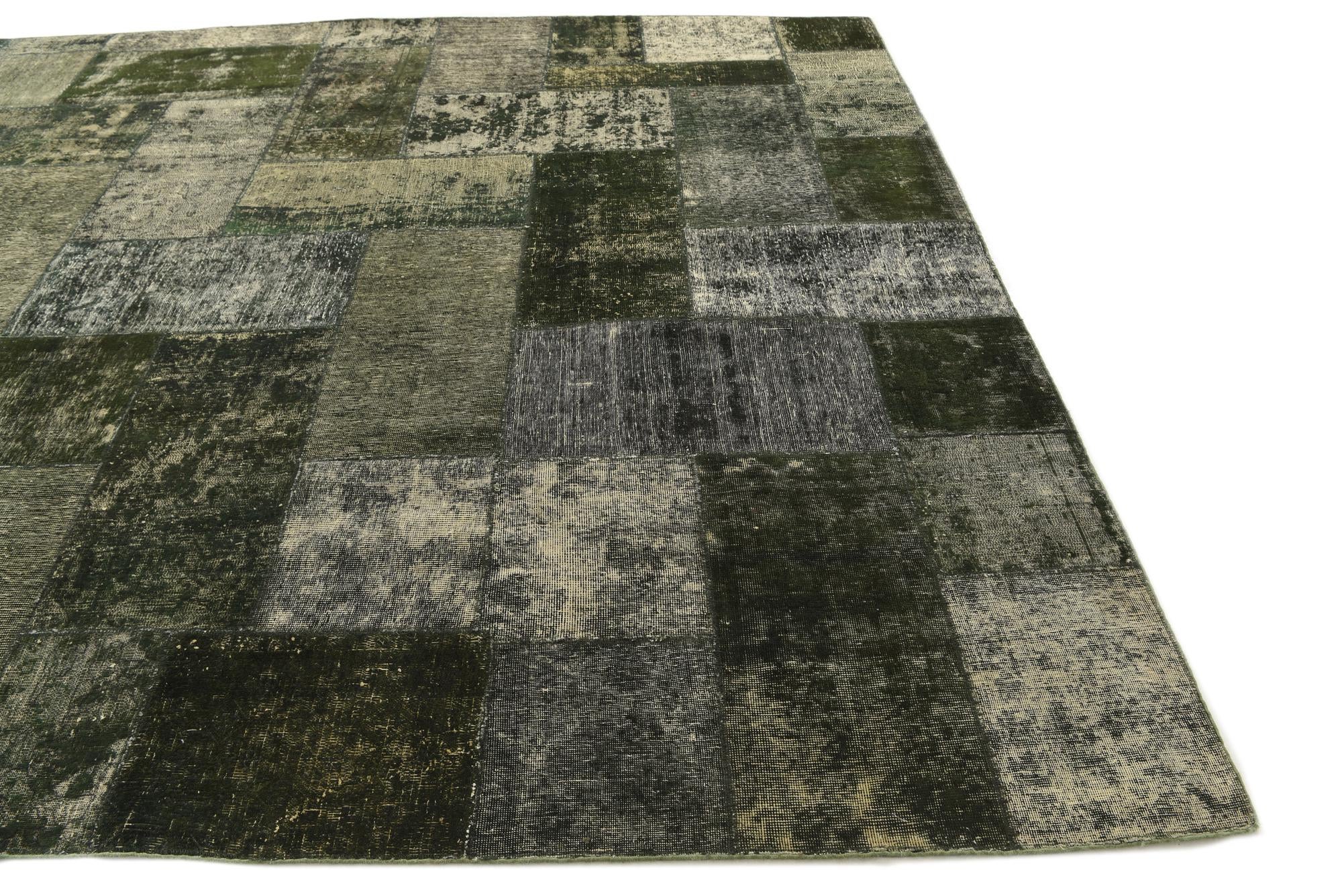 8' 7 x 10' 3 Hand Knotted Ultra Vintage Persian Wool Rug