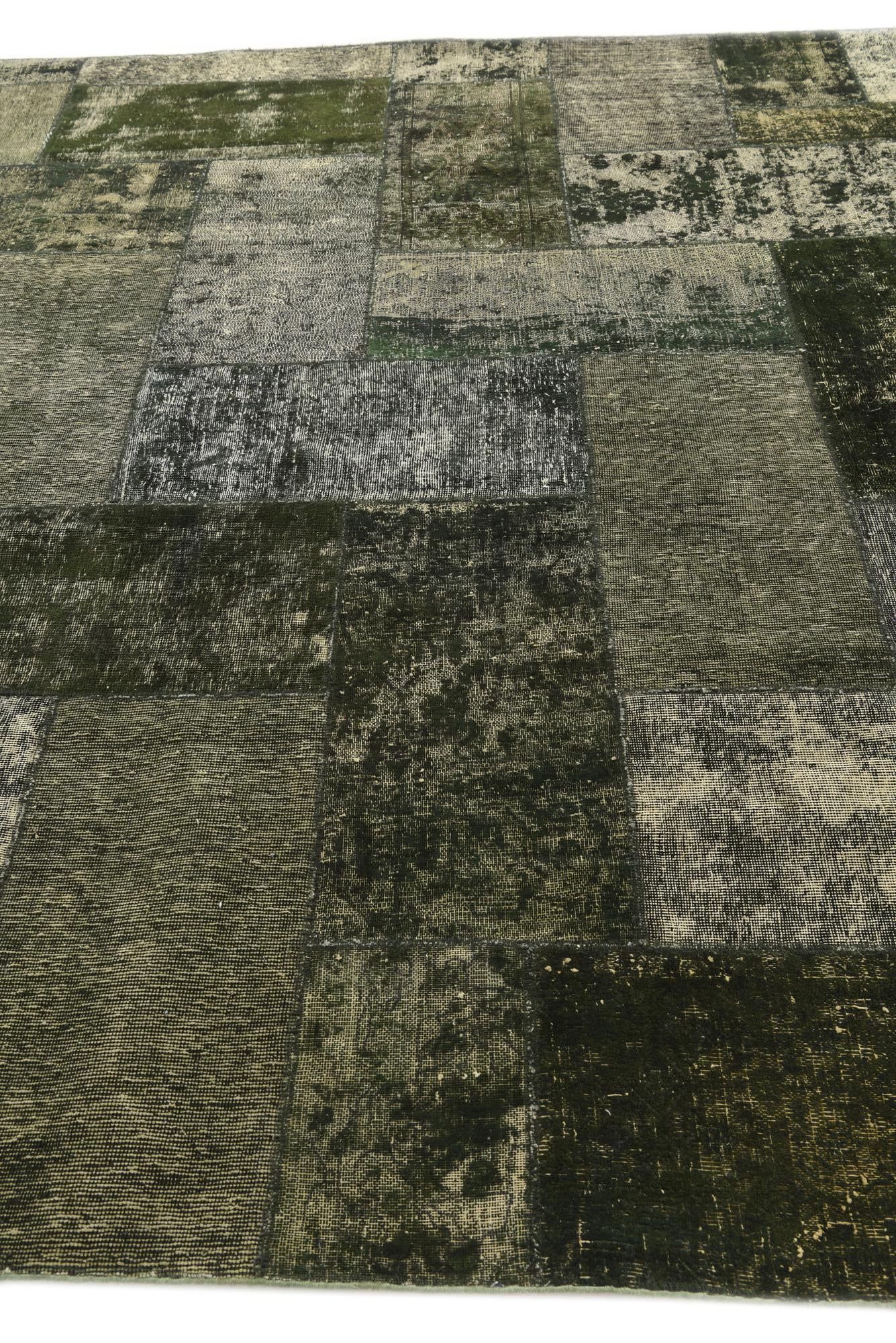 8' 7 x 10' 3 Hand Knotted Ultra Vintage Persian Wool Rug