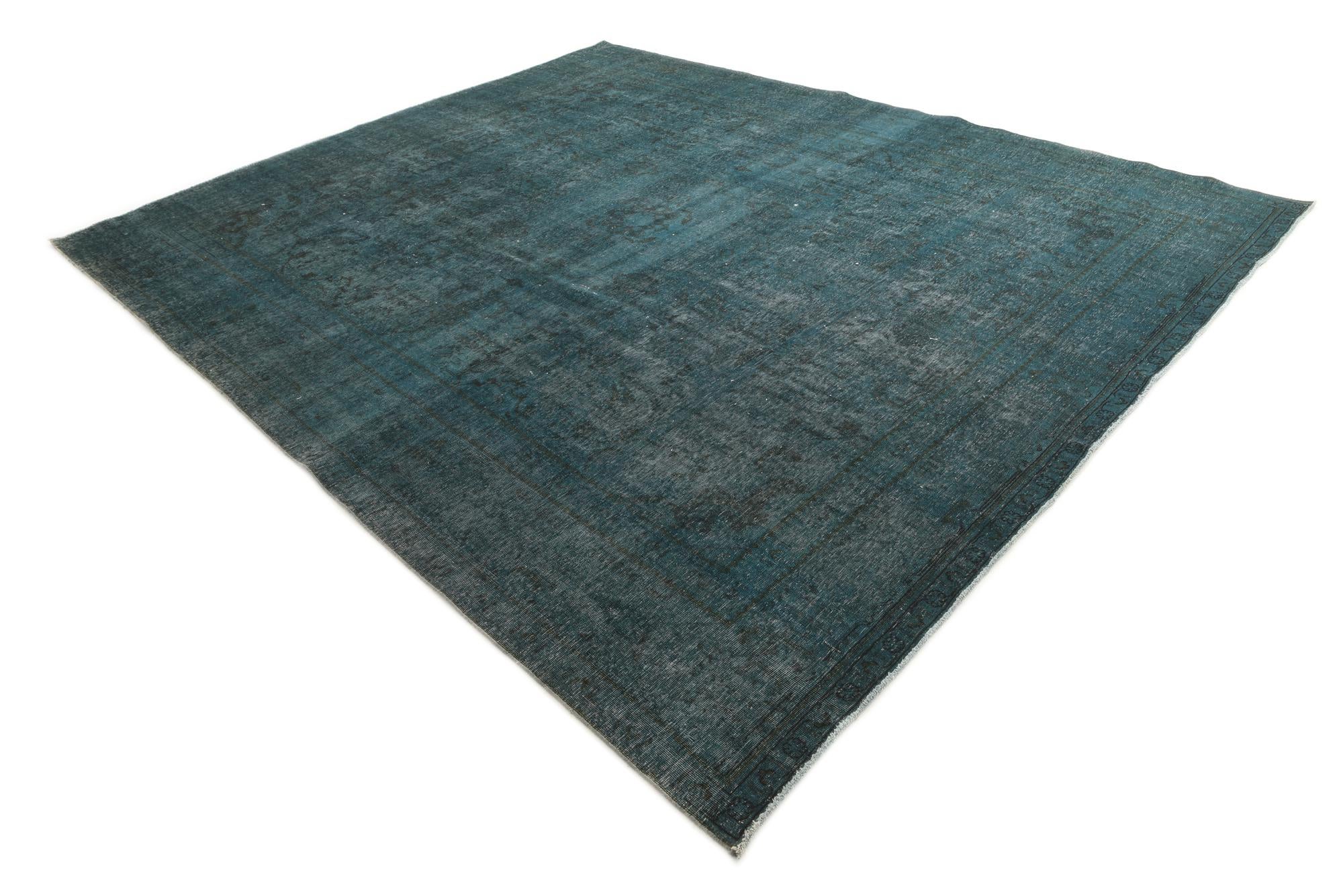 10' 1 x 12' 2 Hand Knotted Ultra Vintage Persian Wool Rug
