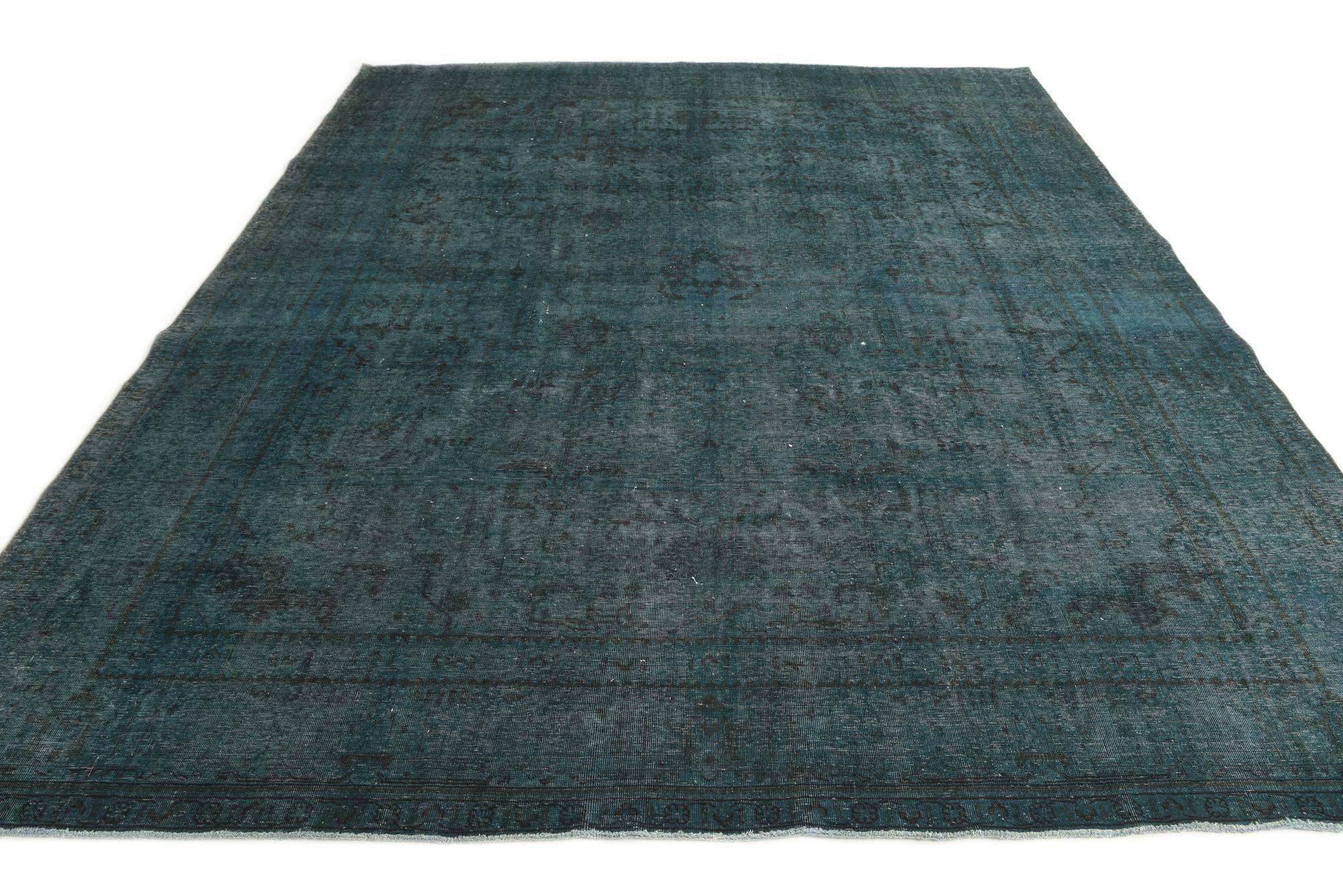 10' 1 x 12' 2 Hand Knotted Ultra Vintage Persian Wool Rug