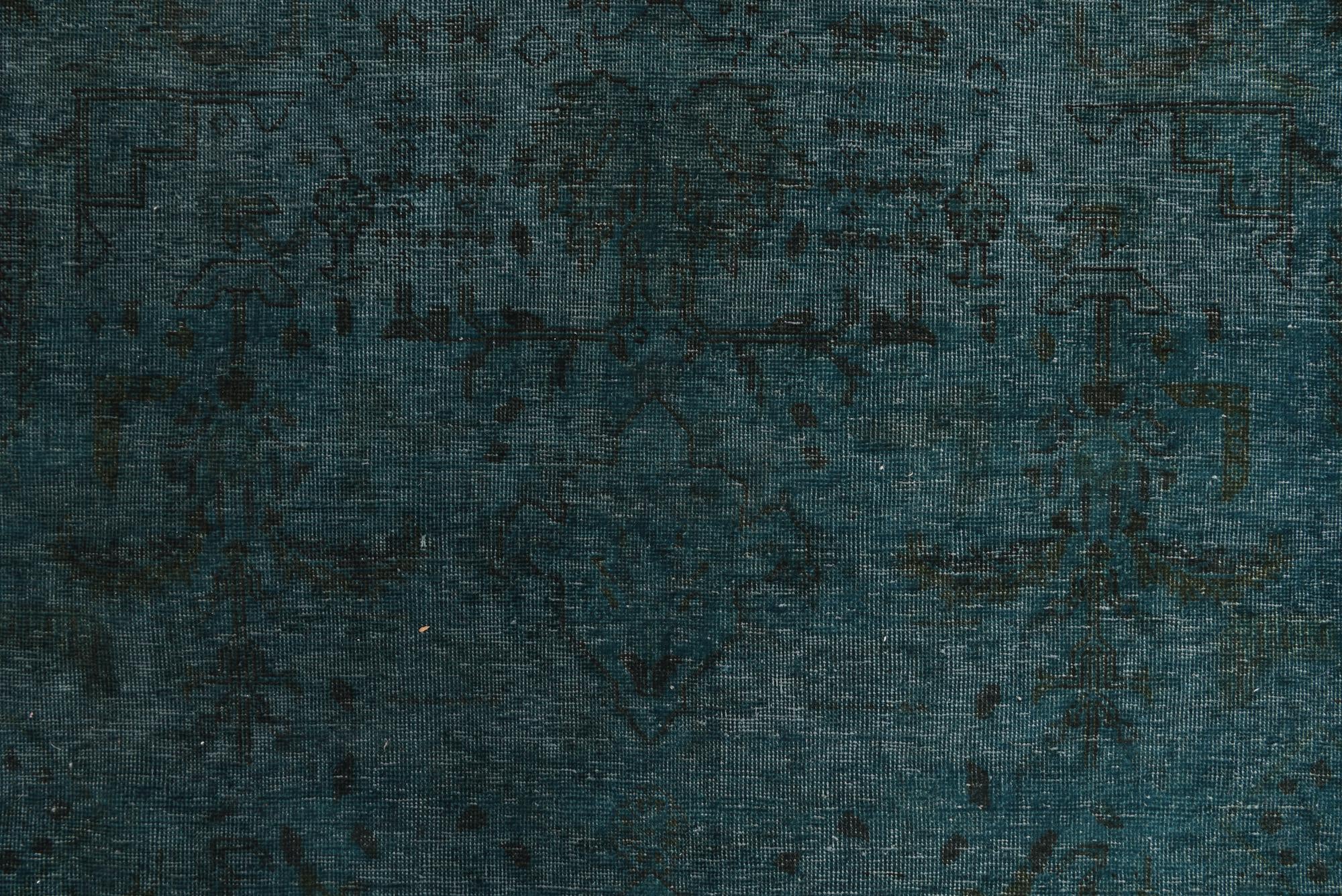 10' 1 x 12' 2 Hand Knotted Ultra Vintage Persian Wool Rug