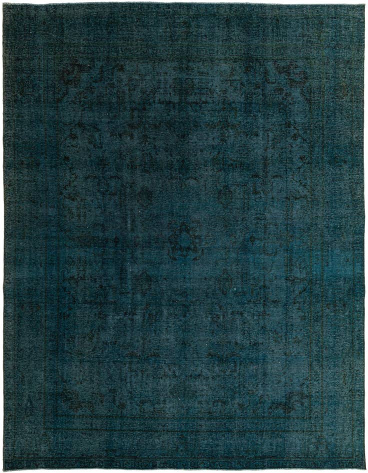 Detail image of 10' 1 x 12' 2 Hand Knotted Ultra Vintage Persian Wool Rug