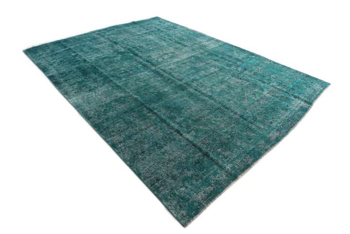 9' 3 x 12' 6 Hand Knotted Ultra Vintage Persian Wool Rug
