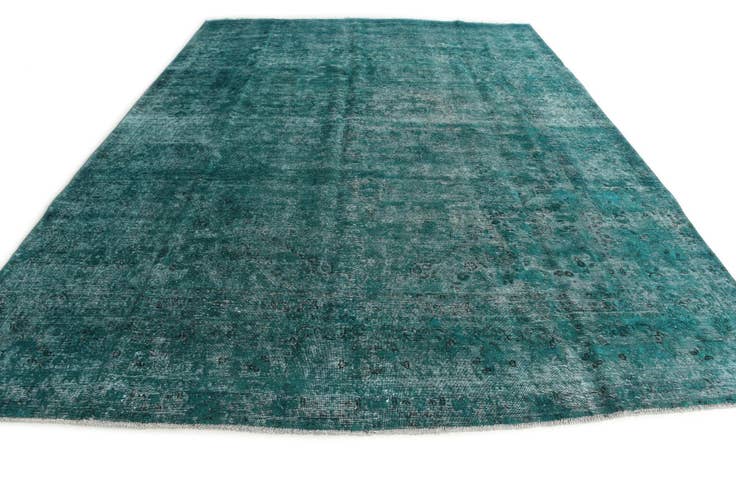 Detail image of 9' 3 x 12' 6 Hand Knotted Ultra Vintage Persian Wool Rug