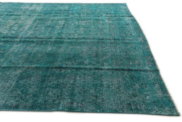 9' 3 x 12' 6 Hand Knotted Ultra Vintage Persian Wool Rug