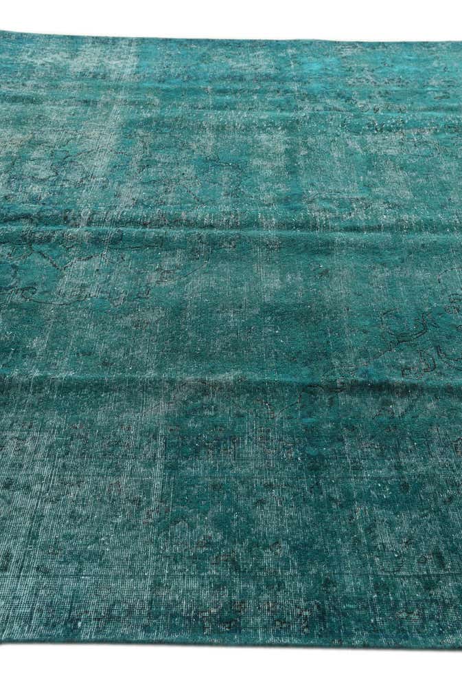 9' 3 x 12' 6 Hand Knotted Ultra Vintage Persian Wool Rug