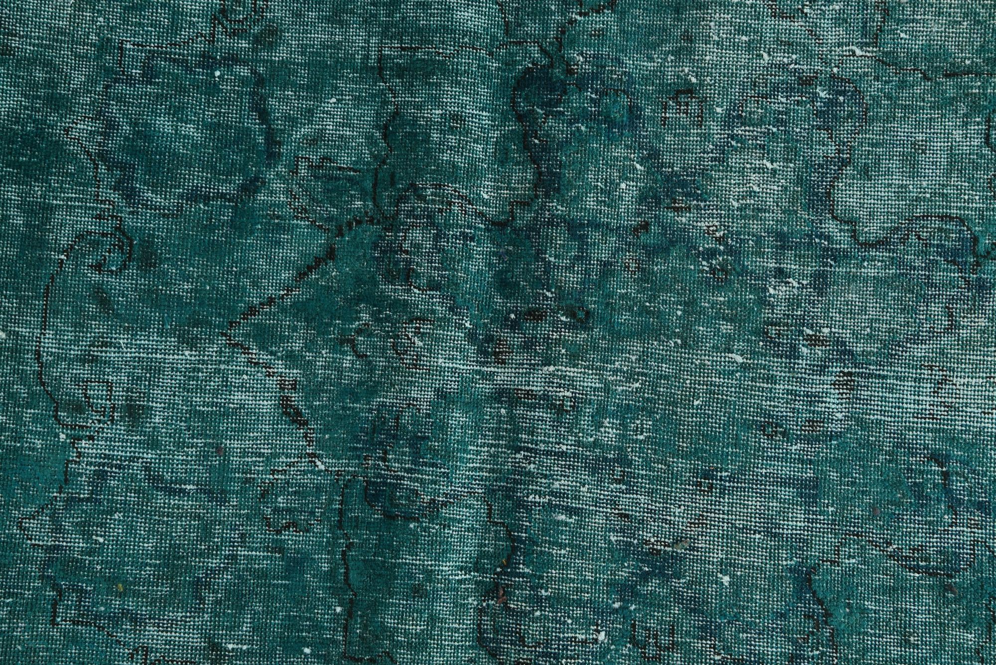 9' 3 x 12' 6 Hand Knotted Ultra Vintage Persian Wool Rug