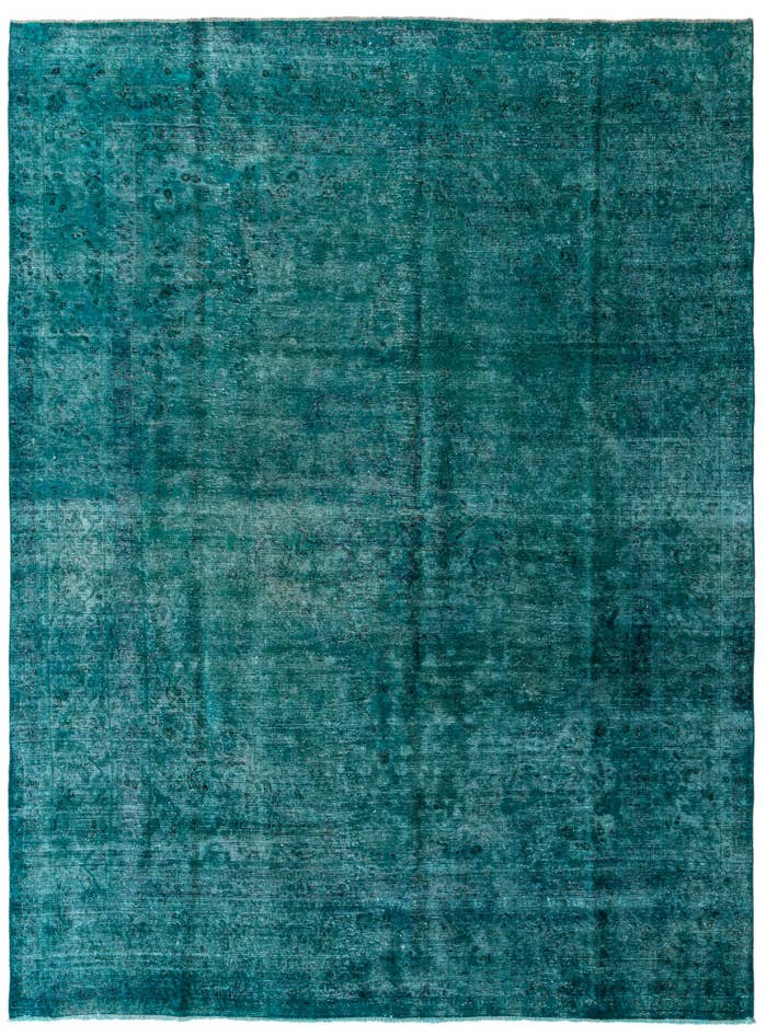 Detail image of 9' 3 x 12' 6 Hand Knotted Ultra Vintage Persian Wool Rug