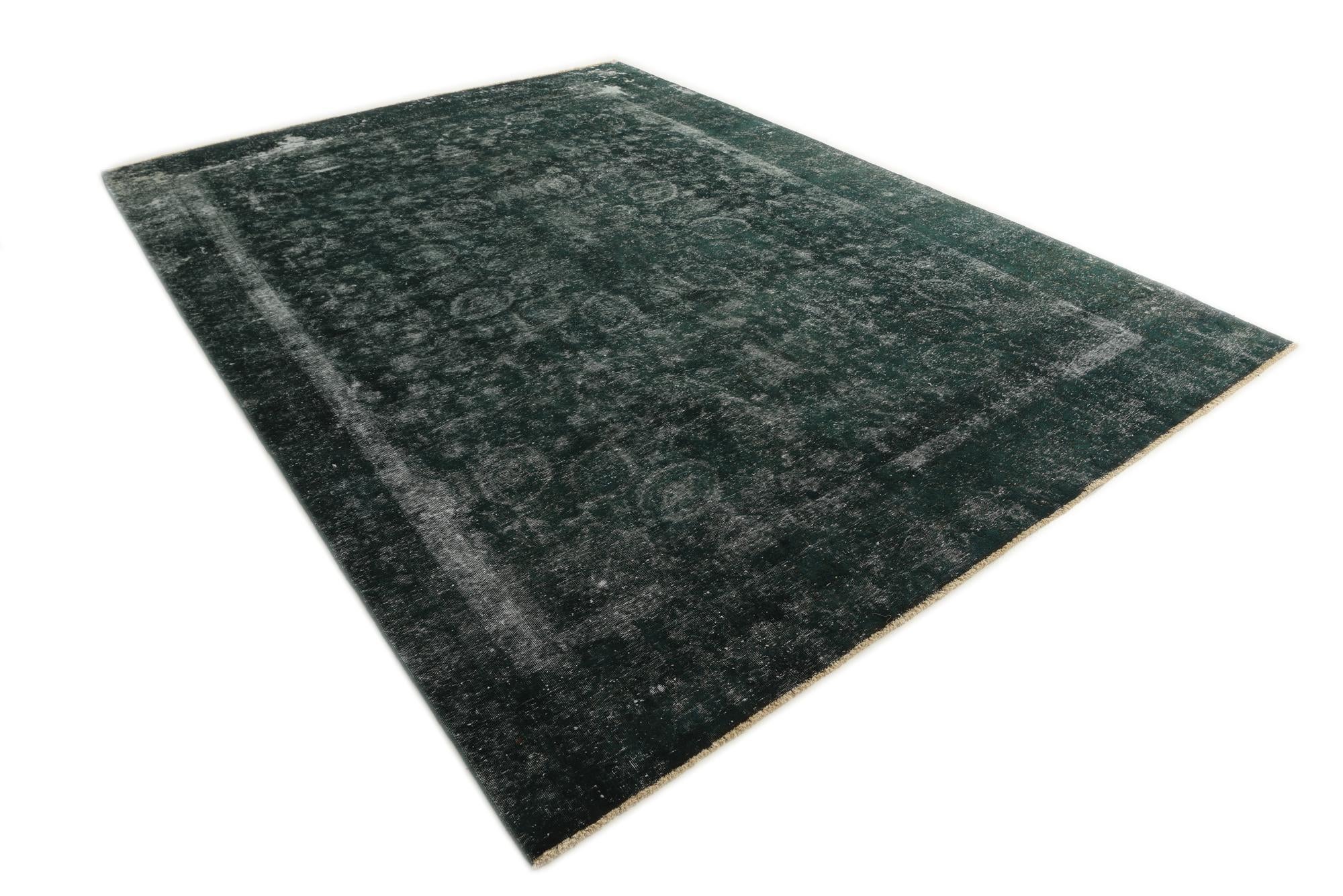 9' 2 x 12' 8 Hand Knotted Ultra Vintage Persian Wool Rug