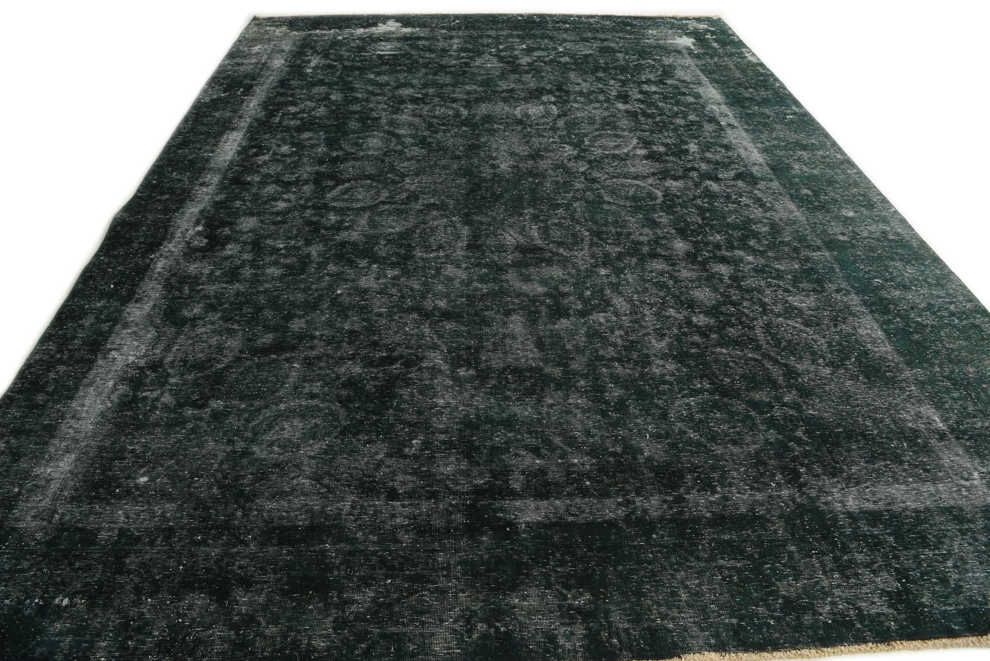 9' 2 x 12' 8 Hand Knotted Ultra Vintage Persian Wool Rug