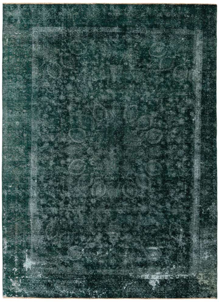 9' 2 x 12' 8 Hand Knotted Ultra Vintage Persian Wool Rug