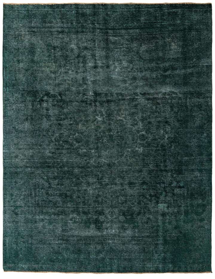 9' 9 x 12' 8 Hand Knotted Ultra Vintage Persian Wool Rug