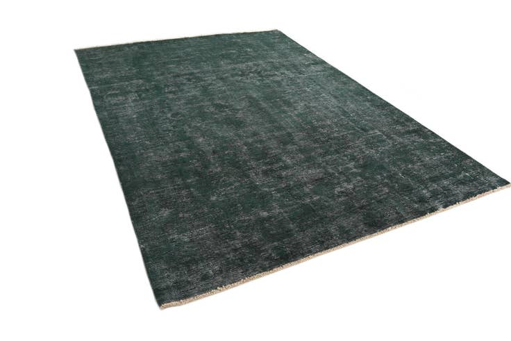 Detail image of 7' 10 x 11' 2 Hand Knotted Ultra Vintage Persian Wool Rug