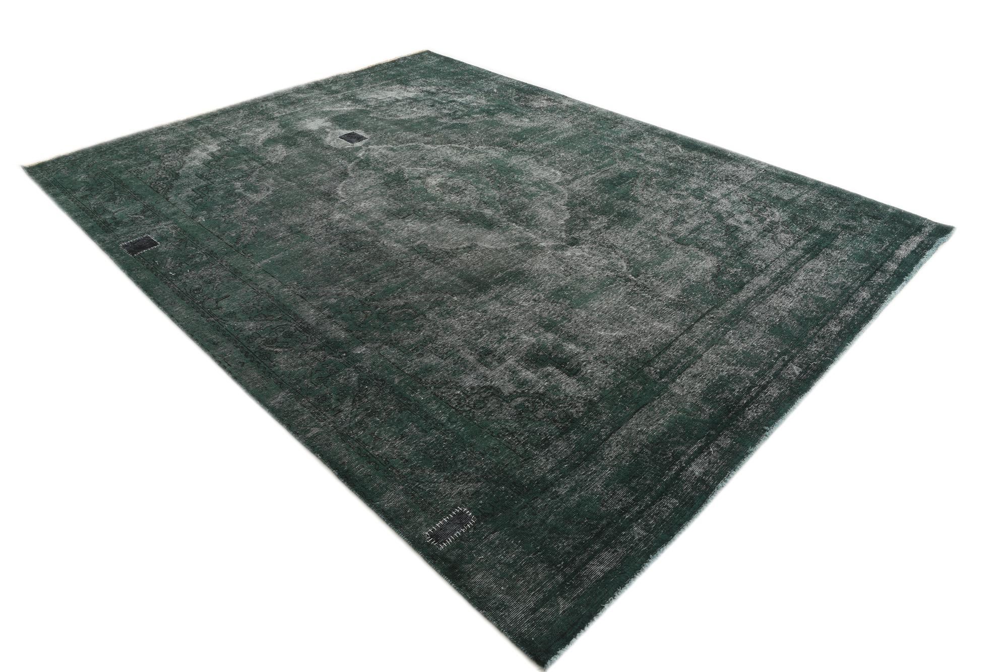9' 7 x 12' 7 Hand Knotted Ultra Vintage Persian Wool Rug