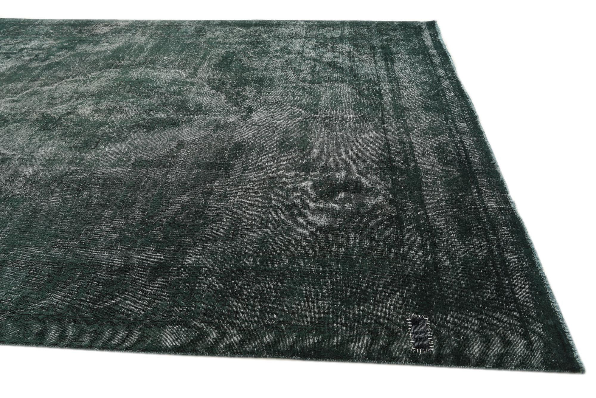 9' 7 x 12' 7 Hand Knotted Ultra Vintage Persian Wool Rug