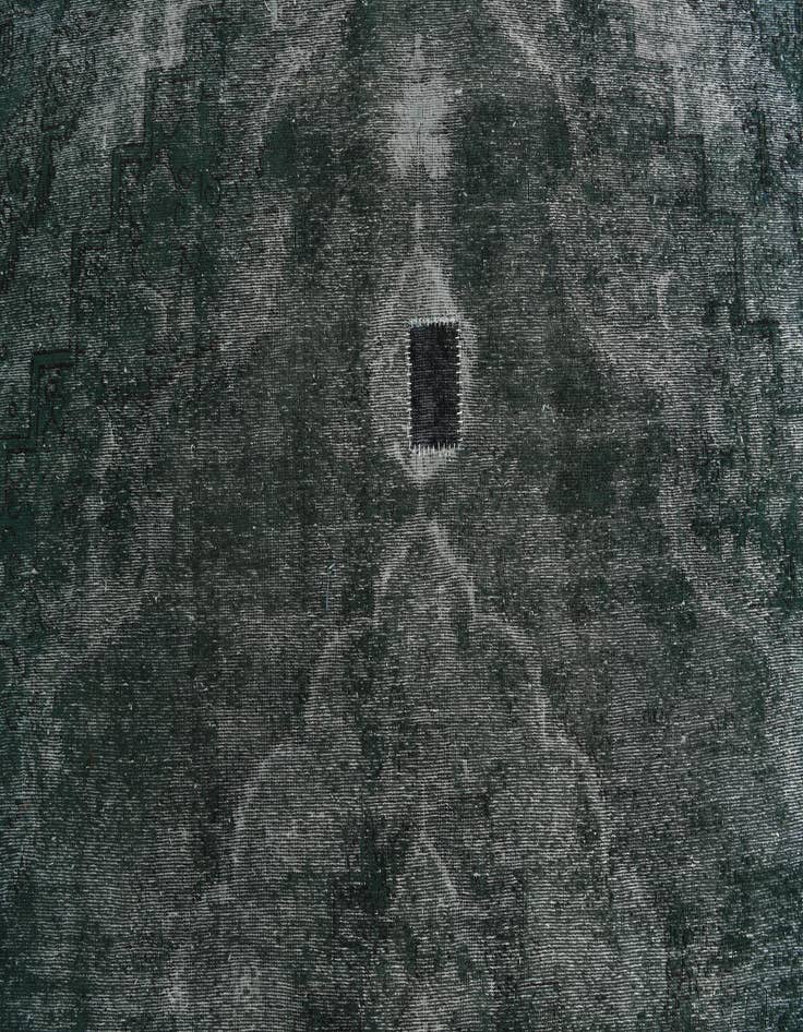 Detail image of 9' 7 x 12' 7  Hand Knotted Ultra Vintage Persian Wool Rug