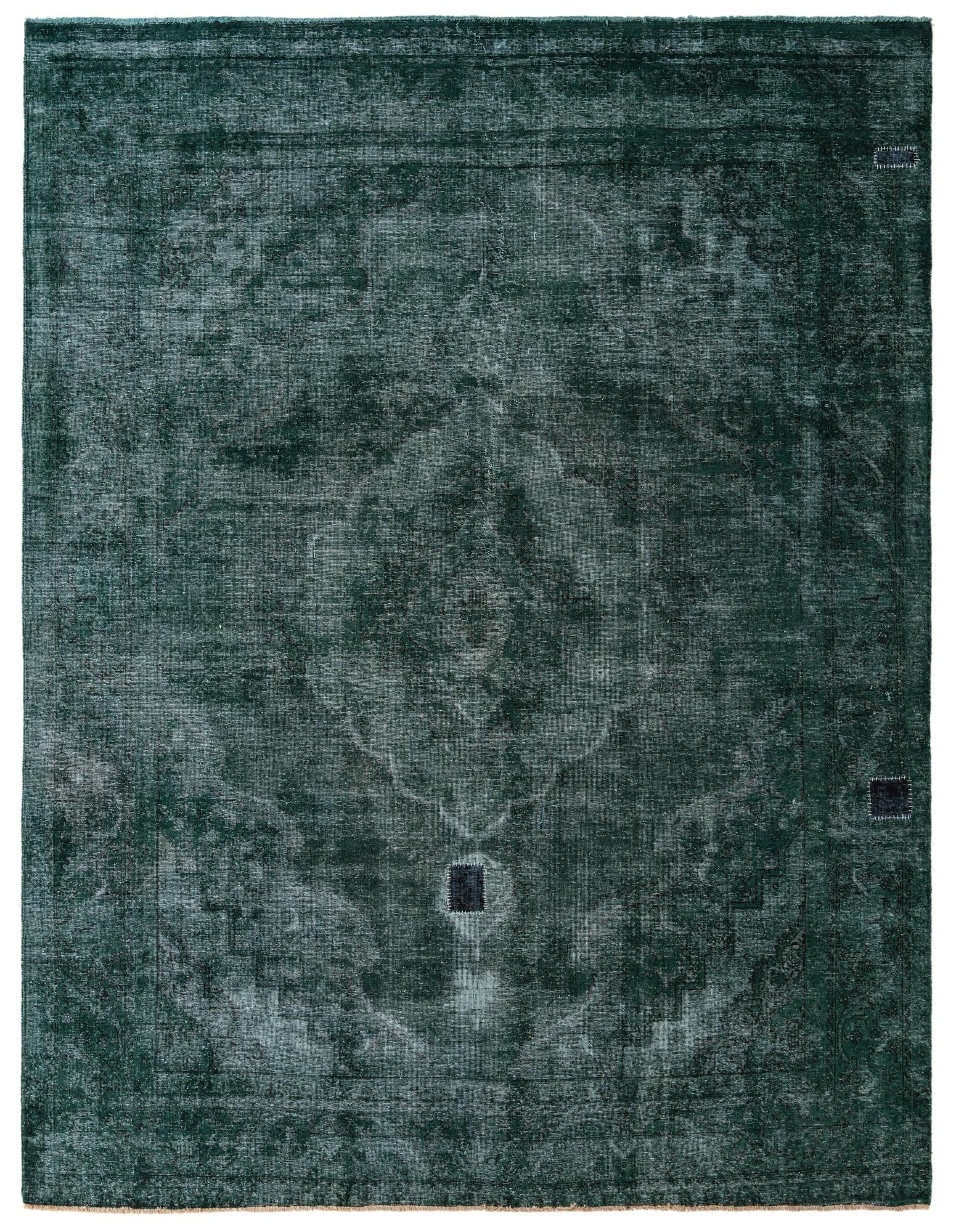 9' 7 x 12' 7 Hand Knotted Ultra Vintage Persian Wool Rug