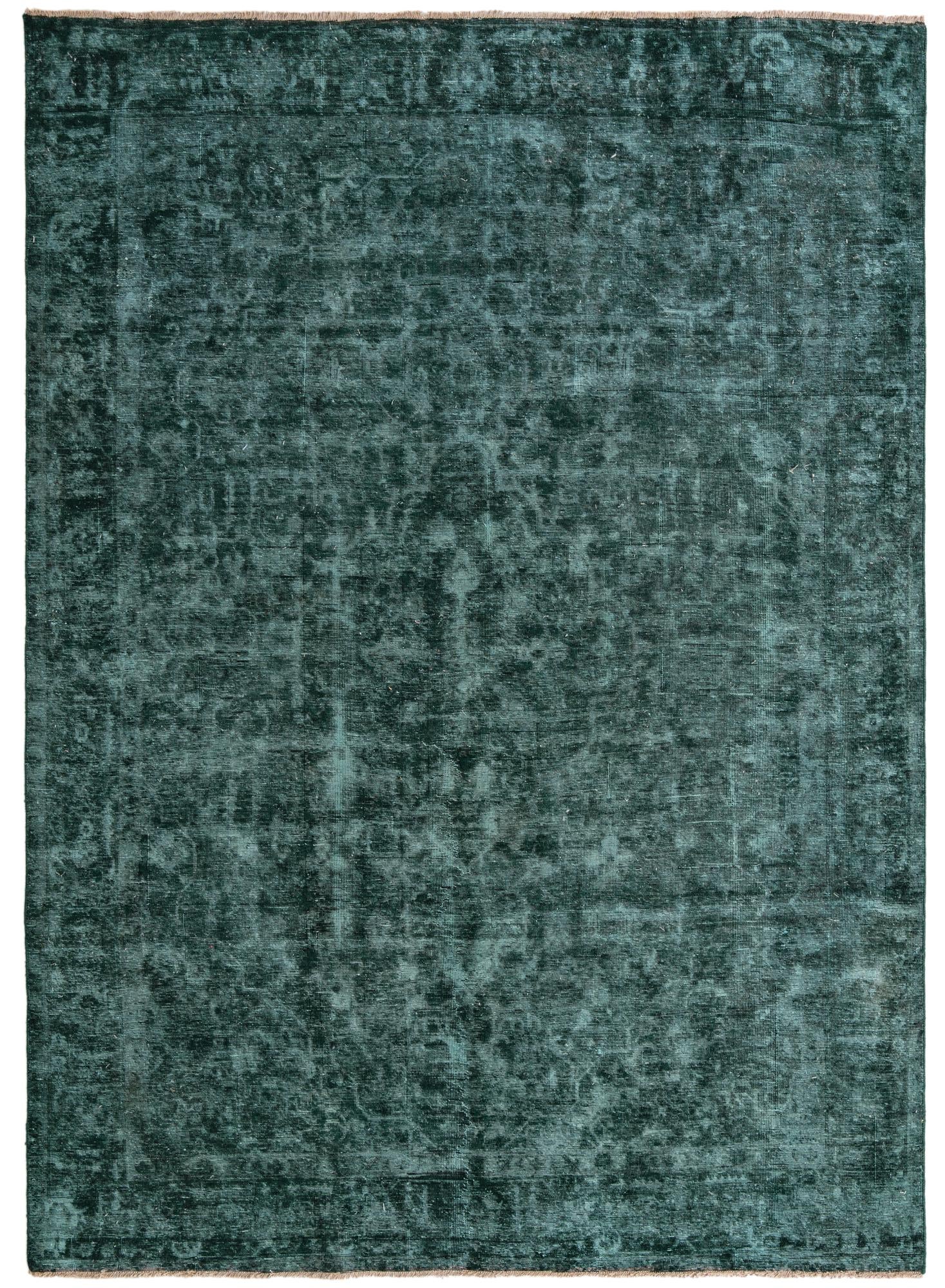 8' x 10' 10 Hand Knotted Ultra Vintage Persian Wool Rug