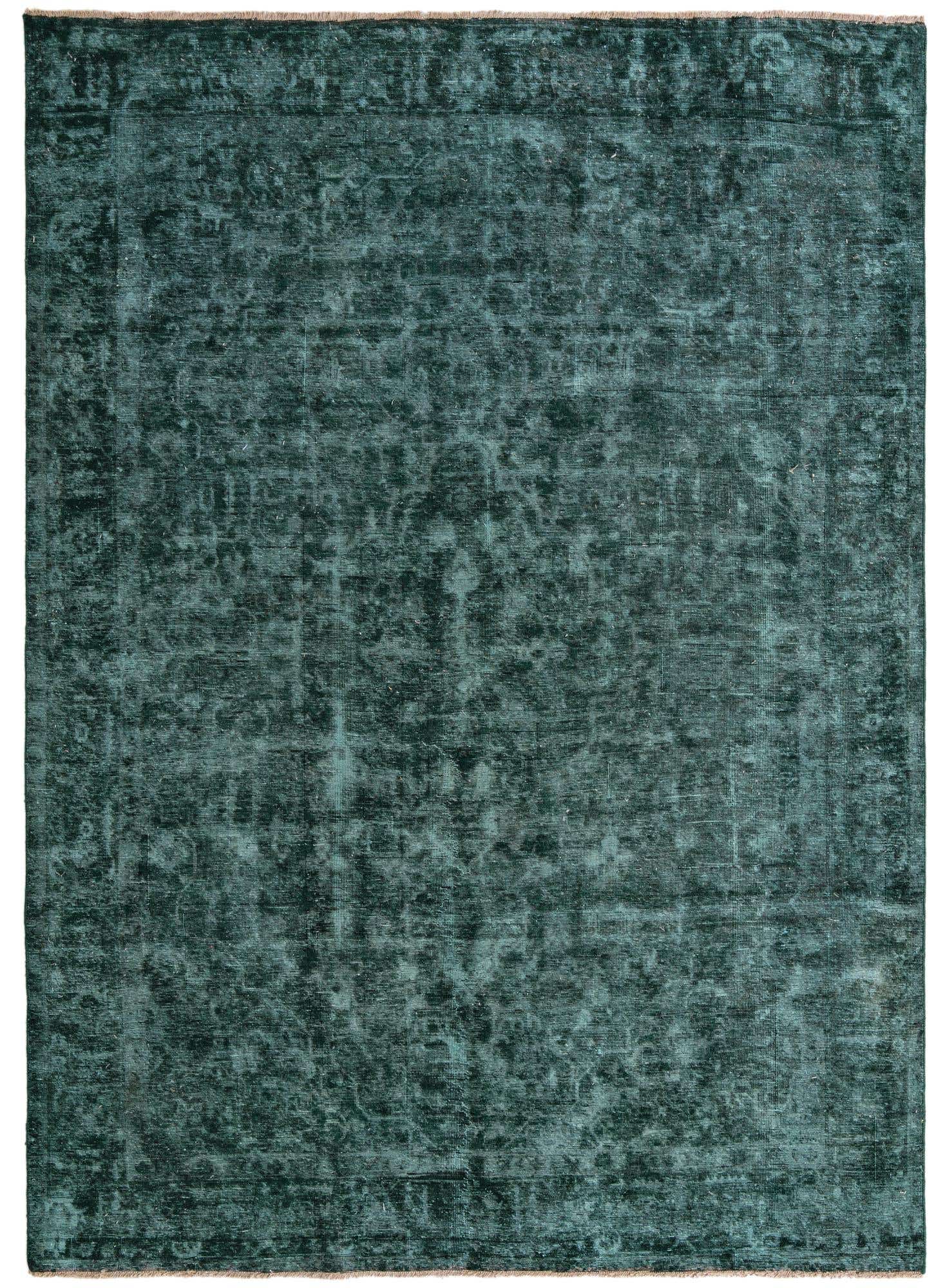 8' x 10' 10 Hand Knotted Ultra Vintage Persian Wool Rug