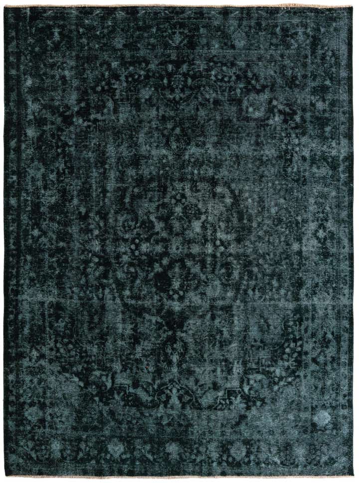 8' 9 x 11' 7 Hand Knotted Ultra Vintage Persian Wool Rug